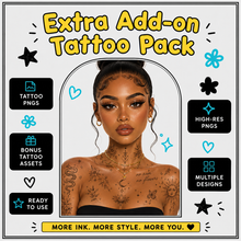 Extra Add-on Tattoo Pack