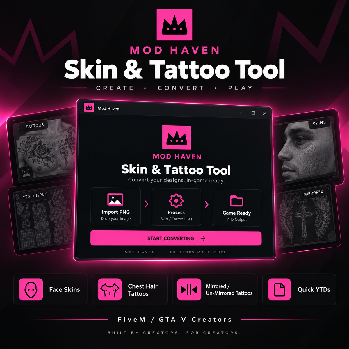 Mod Haven Skin & Tattoo Tool