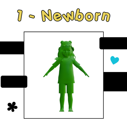 1 - Newborn Skel