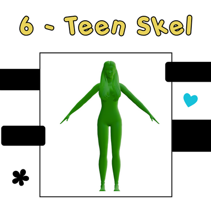 6 - Teen Skel