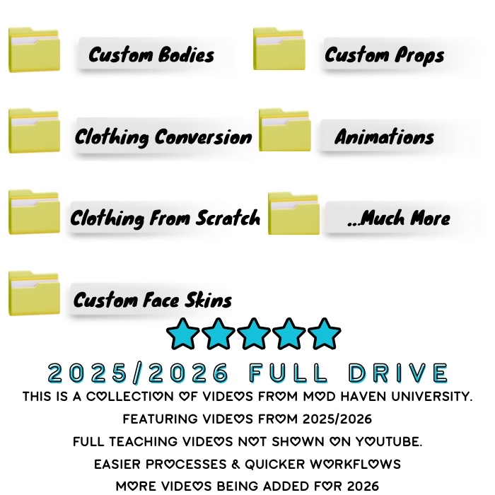 2025/2026 Full Tutorial Drive Videos
