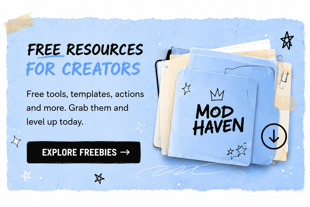 Free resources for creators